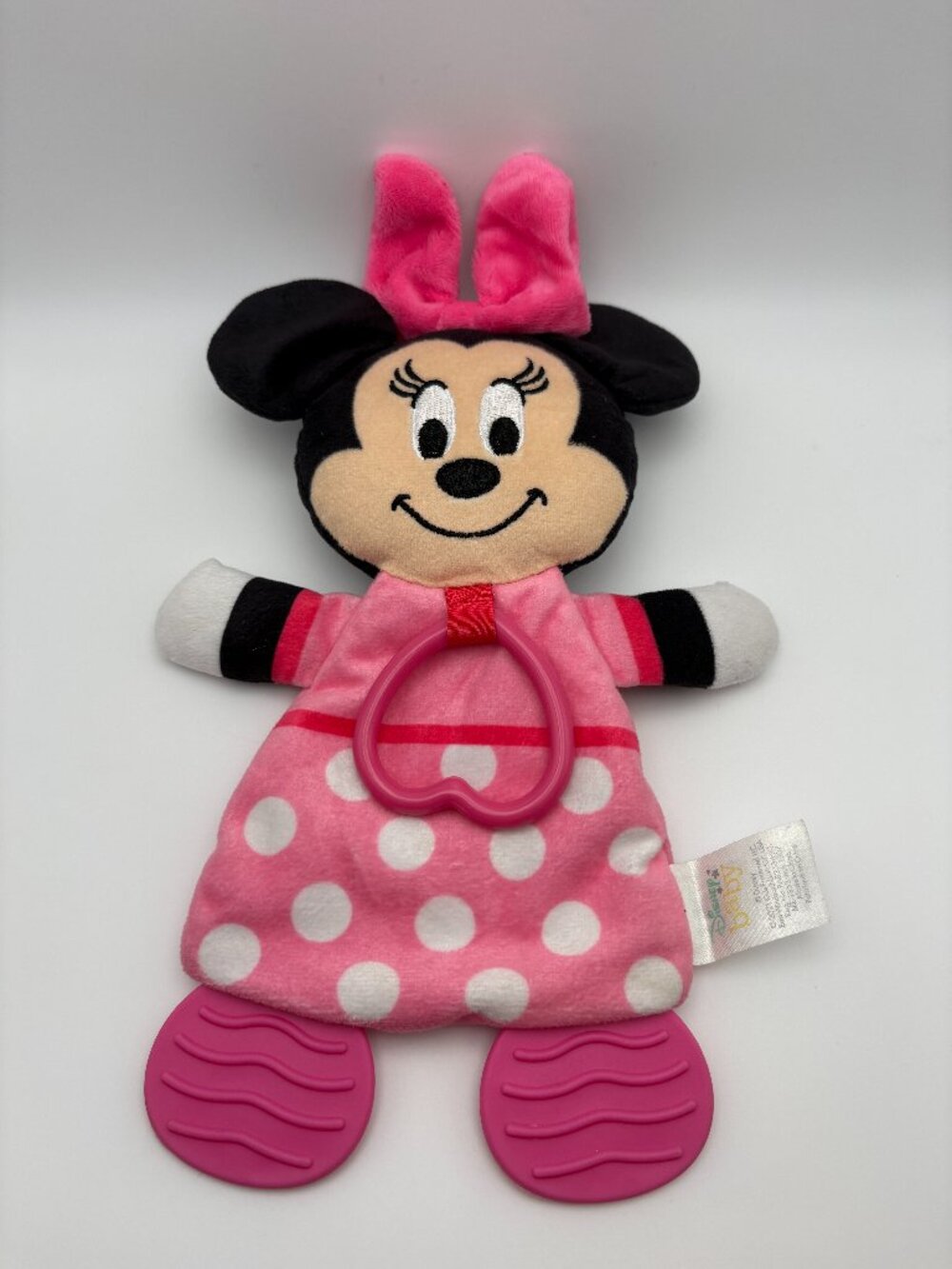 Disney Baby Minnie Mouse Crinkle Sensory Learning Baby Toy 11in (SKU: 681TO)